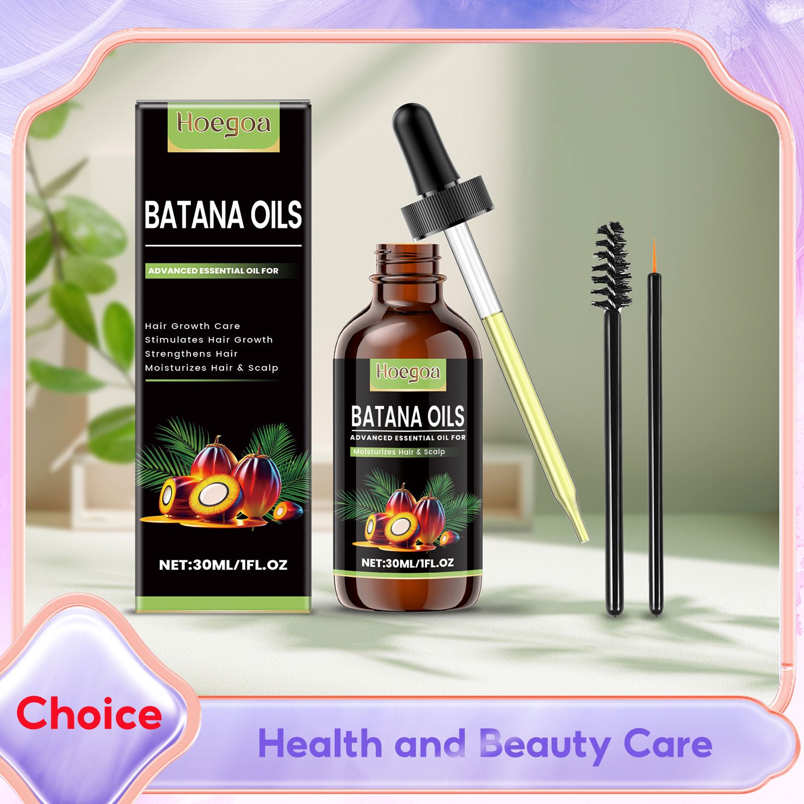 Hair Care Naturally - Batana Oil for Hair Growth Revitalizing