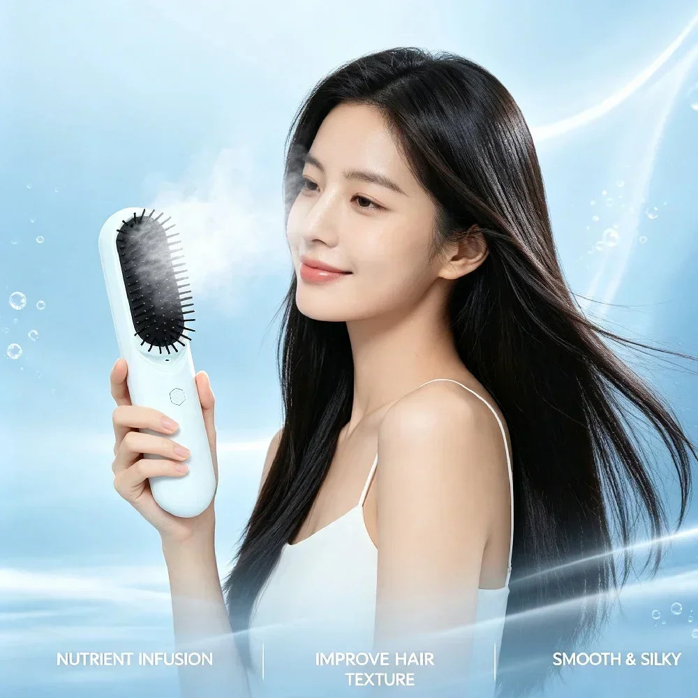 Steam Electric Hair Straighten - Hair Care Frizzy Hair review and price