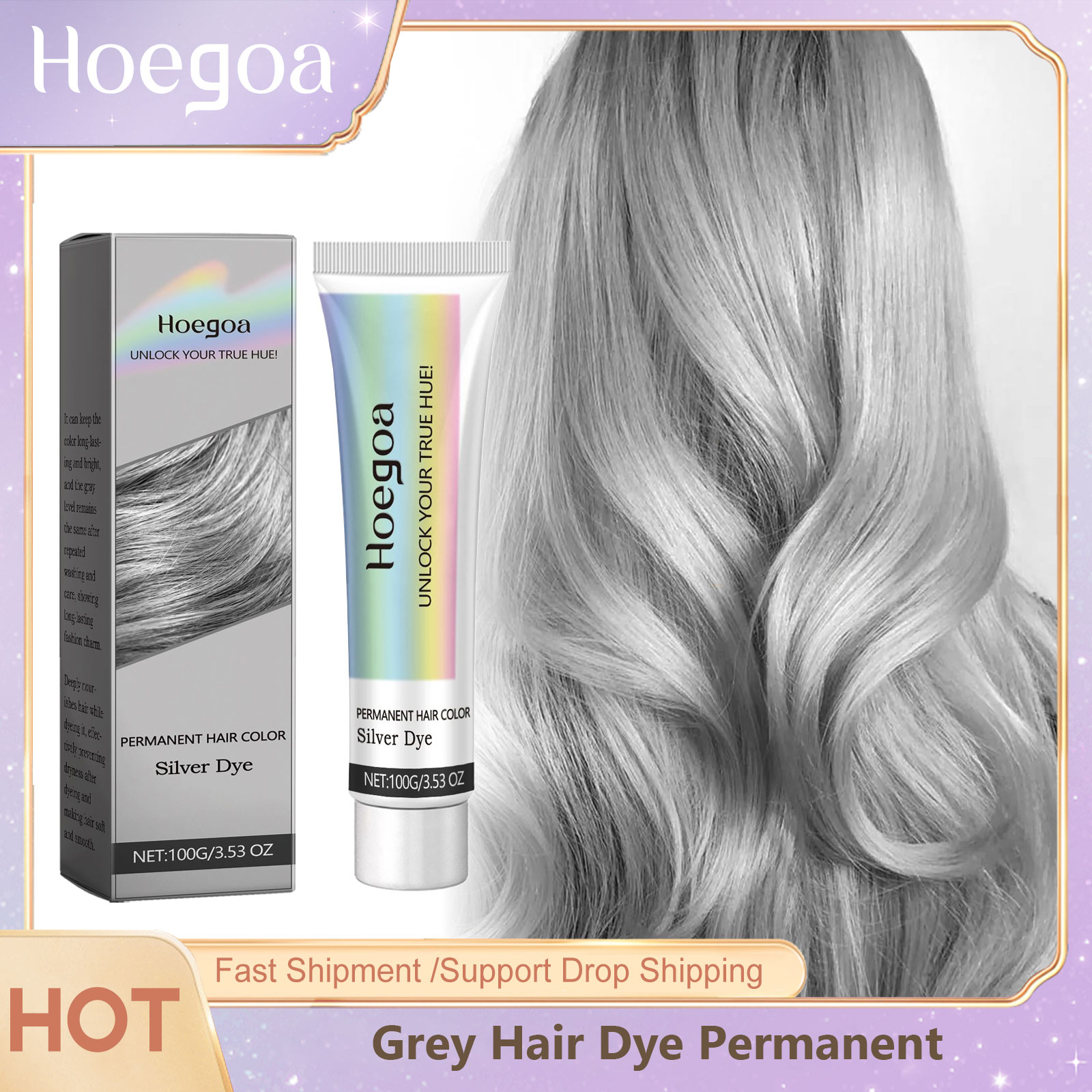 Grey Hair Dye Permanent Stylin - Hair Care Loreal review and price