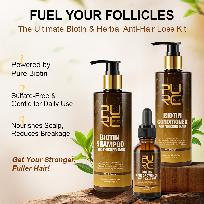 PURC Biotin Hair Growth Oil Sh - Hair Care Frizzy Hair review and price