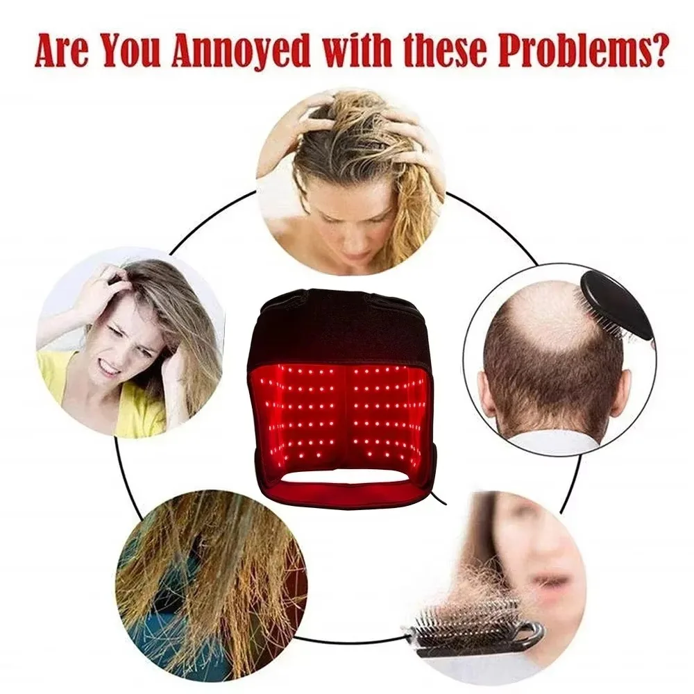 LED Red Light Therapy Hat For  - Hair Care Frizzy Hair review and price