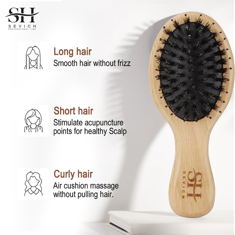 Natural Boar Bristle Hair Fluf - Hair Care Naturally review and price
