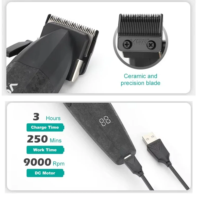 VGR Professional Combo Hair Tr - Hair Care Barber review and price