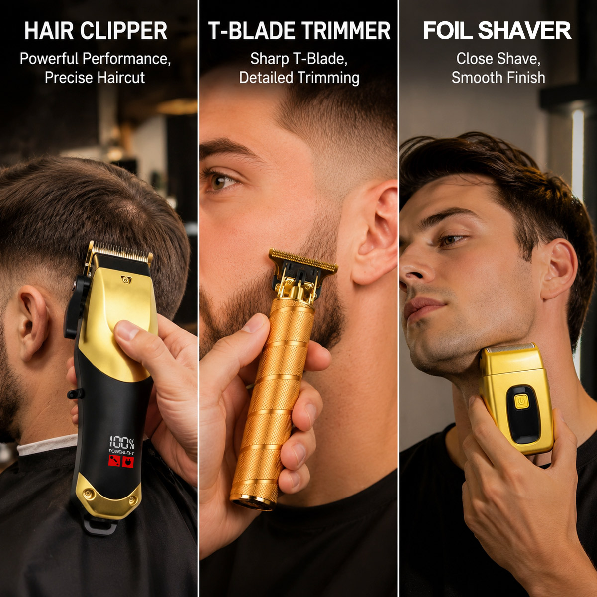 3in1 Portable Hair Clipper Kit - Hair Care Barber review and price